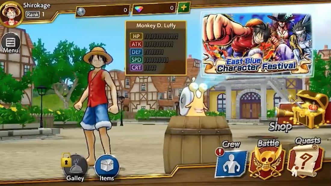 One Piece Bounty Rush best gacha game