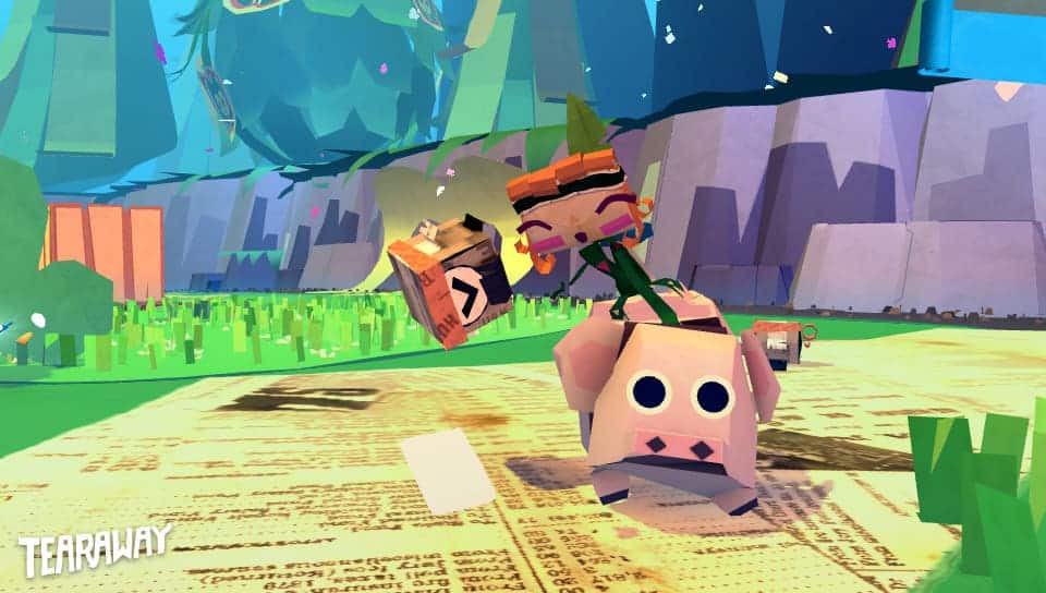 Tearaway PS4 Games for Kids
