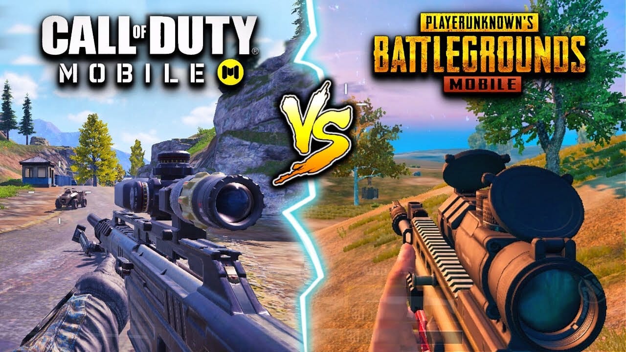 Call of Duty Mobile Vs. PUBG Mobile