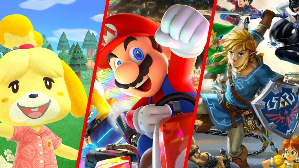 Most Sold Nintendo Switch Games