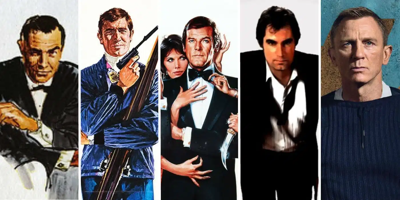 James Bond Actors in Order