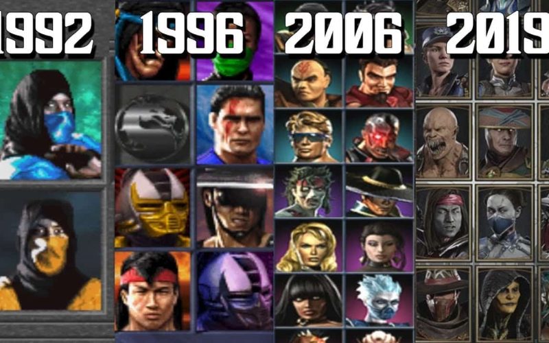 Mortal Kombat Video Game Characters