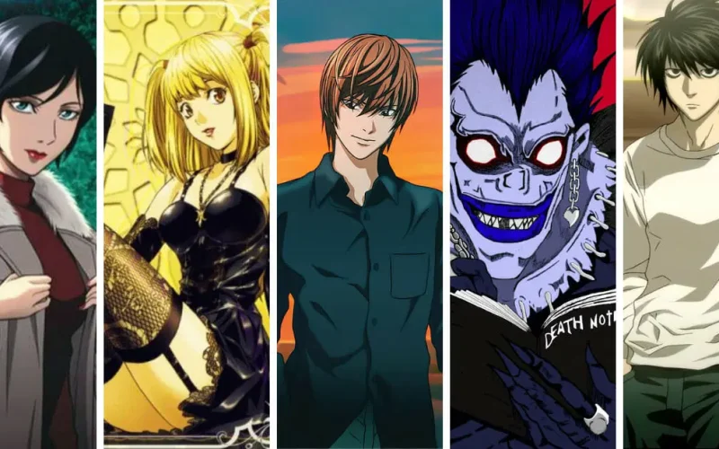 Death Note Anime Characters