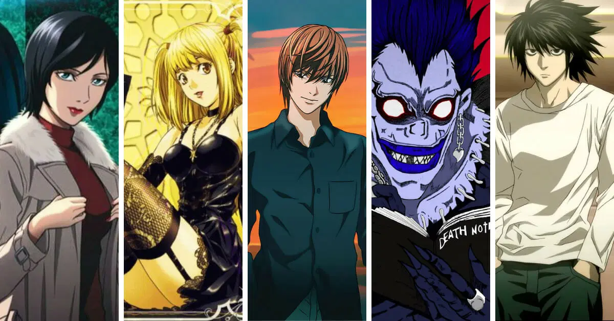 Death Note Anime Characters