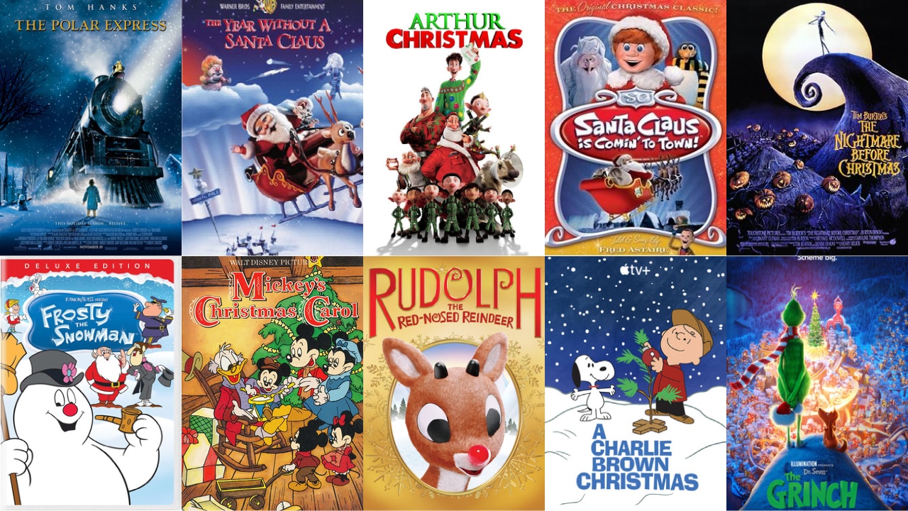 12 Best Cartoon Christmas Movies for the Holiday