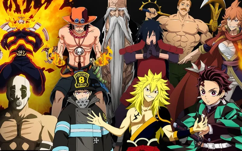 Anime Fire Characters