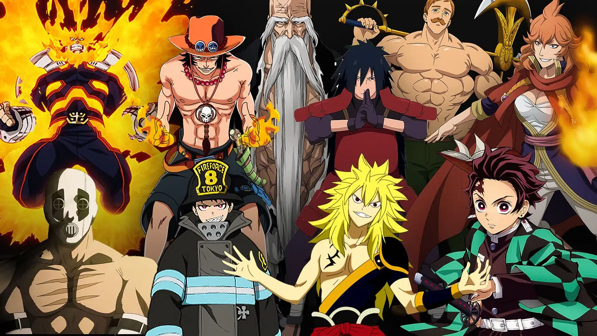 15 Most Popular Anime Fire Characters