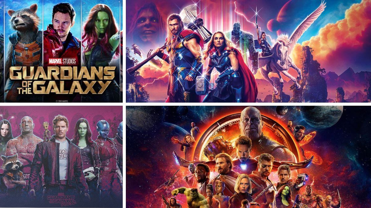 Guardians of the Galaxy Movies in Order