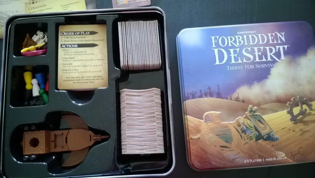 Forbidden Desert Board Games of 2013