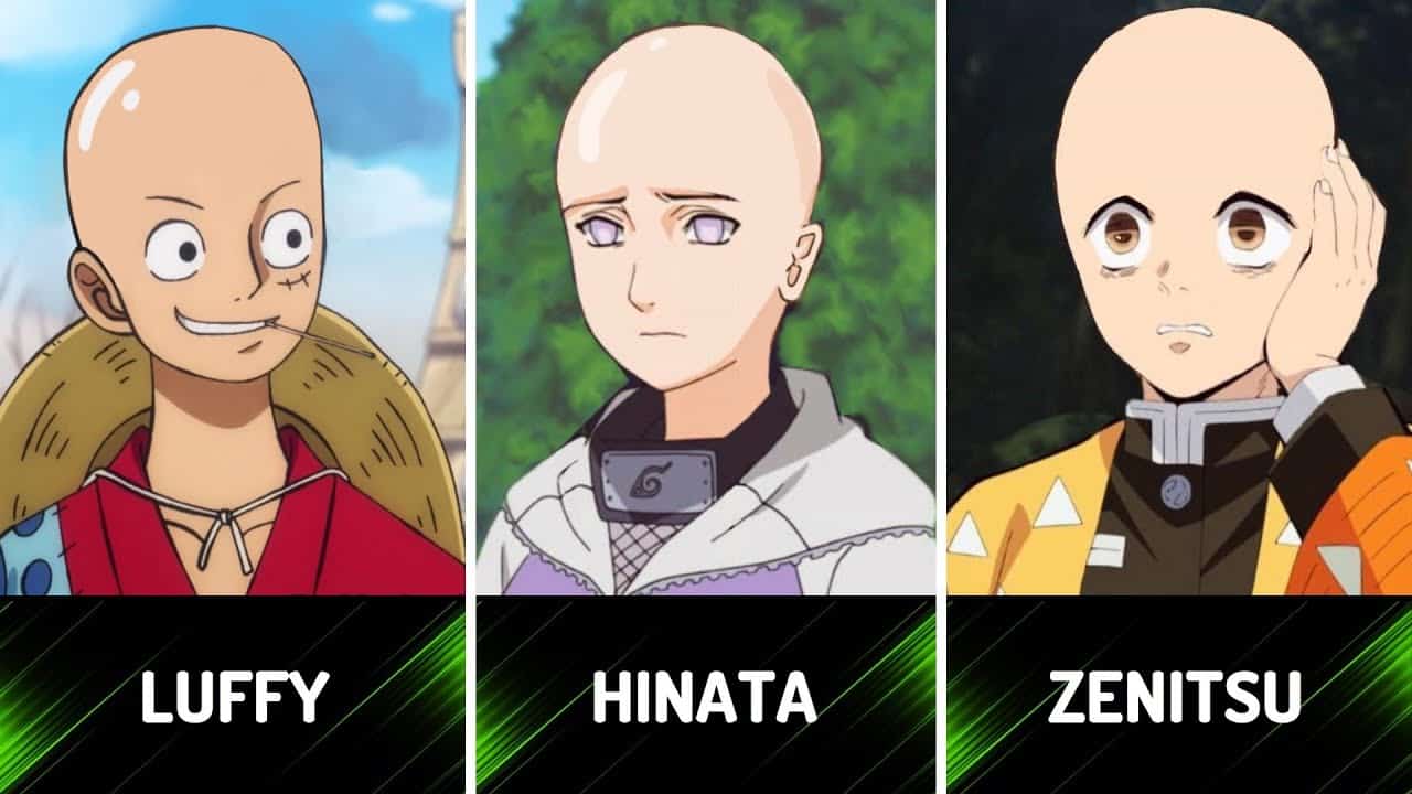 Bald Anime Characters