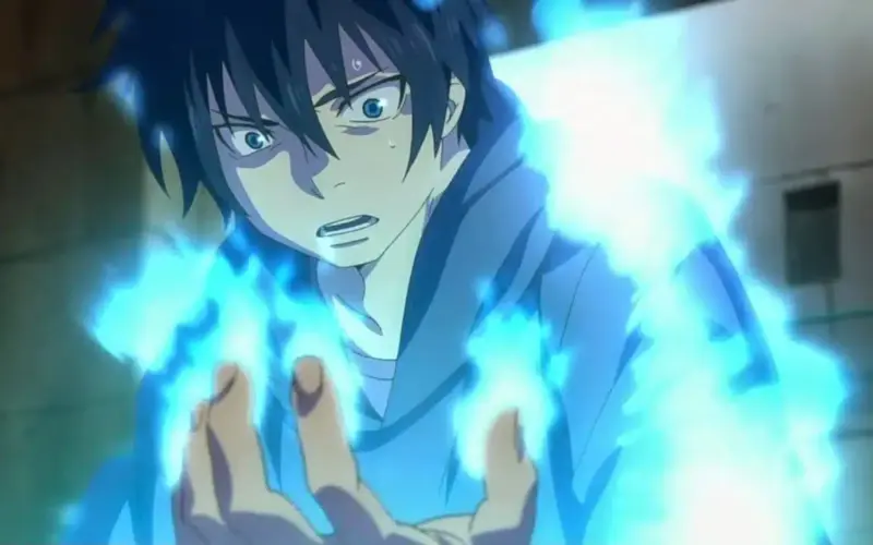Blue Flame Characters in Anime