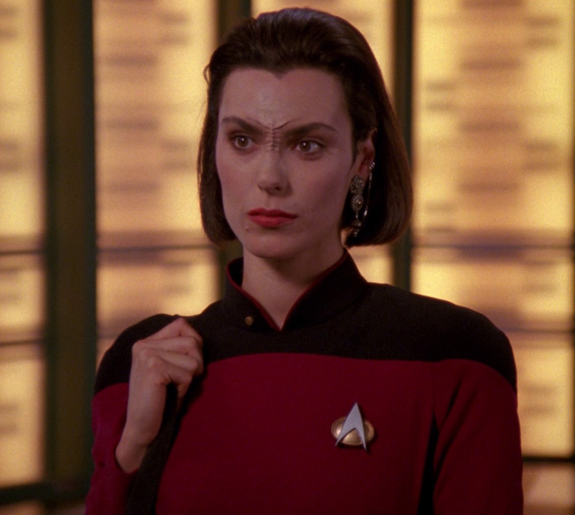 Michelle Forbes in Star Trek: The Next Generation